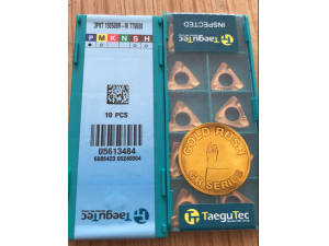 正品特固克铣刀片3PKT190608R-M TT8020浙江特固克刀具代理
