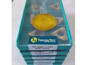 铣刀片 韩国特固克3PKT190608R-M TT7080全新正品 低价批发