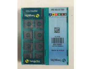 特固克铣削刀片SPMG110408-EM TT9080钻铣刀片 全新正品