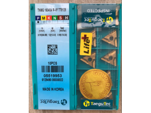 特固克 数控刀片TNMG160404-MP TT5080三角形车刀片
