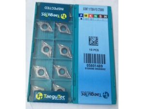 特固克金属陶瓷刀片DCMT11T304FG CT3000车刀片 正品特固克
