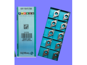 原装特固克车刀片DCMT070208FG TT8115加工钢件 现货批发
