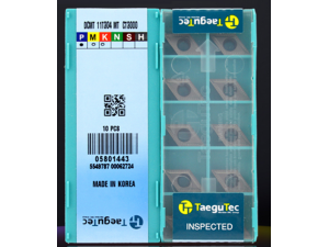 特固克数控刀片DCMT070204FG TT5100车削刀片 原装正品
