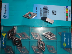 济南哈量 特固克数控刀片DNMG150604 PC TT8115车削刀片 加工钢件

