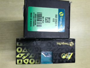 代理韩国特固克数控刀片VCGT220530-FL K10铝用刀片 现货批发
