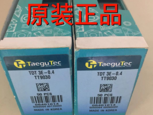 韩国特固克刀具代理TDT 3E-1.5-RU TT5100切断切槽刀片