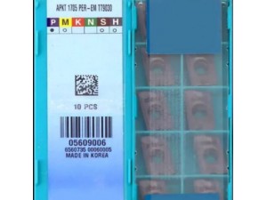 韩国特固克刀片 铣削刀粒  APKT170504R-EM TT8020  方肩铣刀片